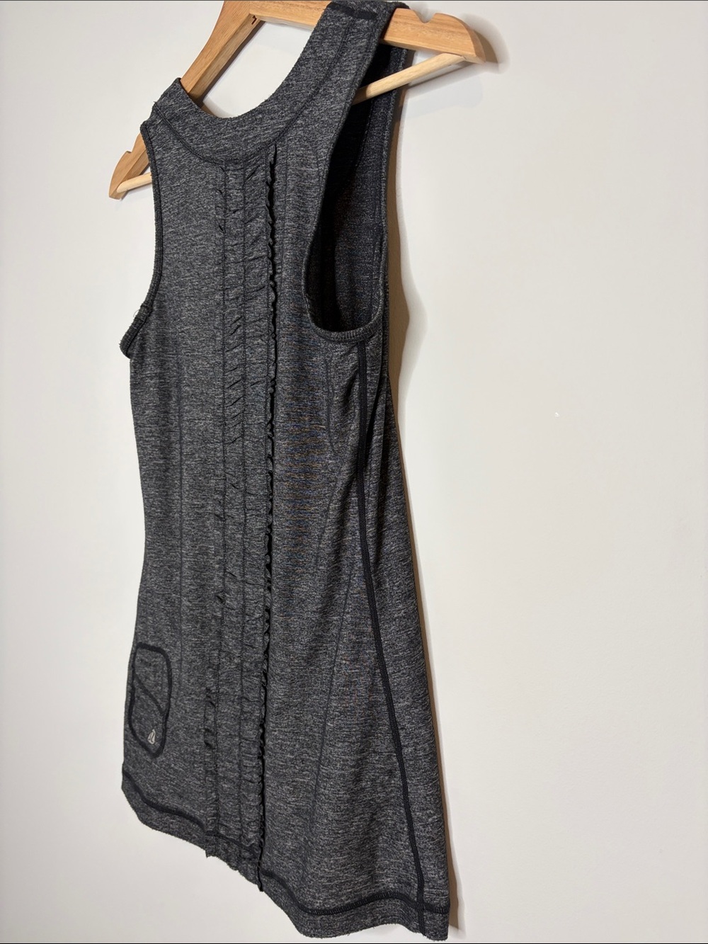2 for $25 lululemon athletica Dark Heather Gray Sleeveless Tank - Picture 4 of 5